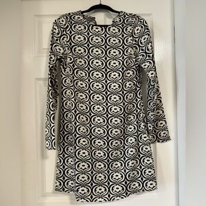 Long sleeve mini Mango dress